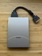 Vintage Toshiba 3.5 External Floppy Disk Drive PA2669U 1.44MB with Cable Tested picture