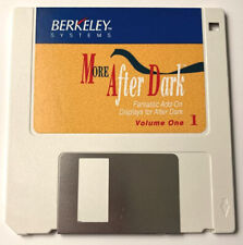 Berkeley Systems More After Dark Display Screen Saver Vol. 1 Floppy 1991 Vintage picture