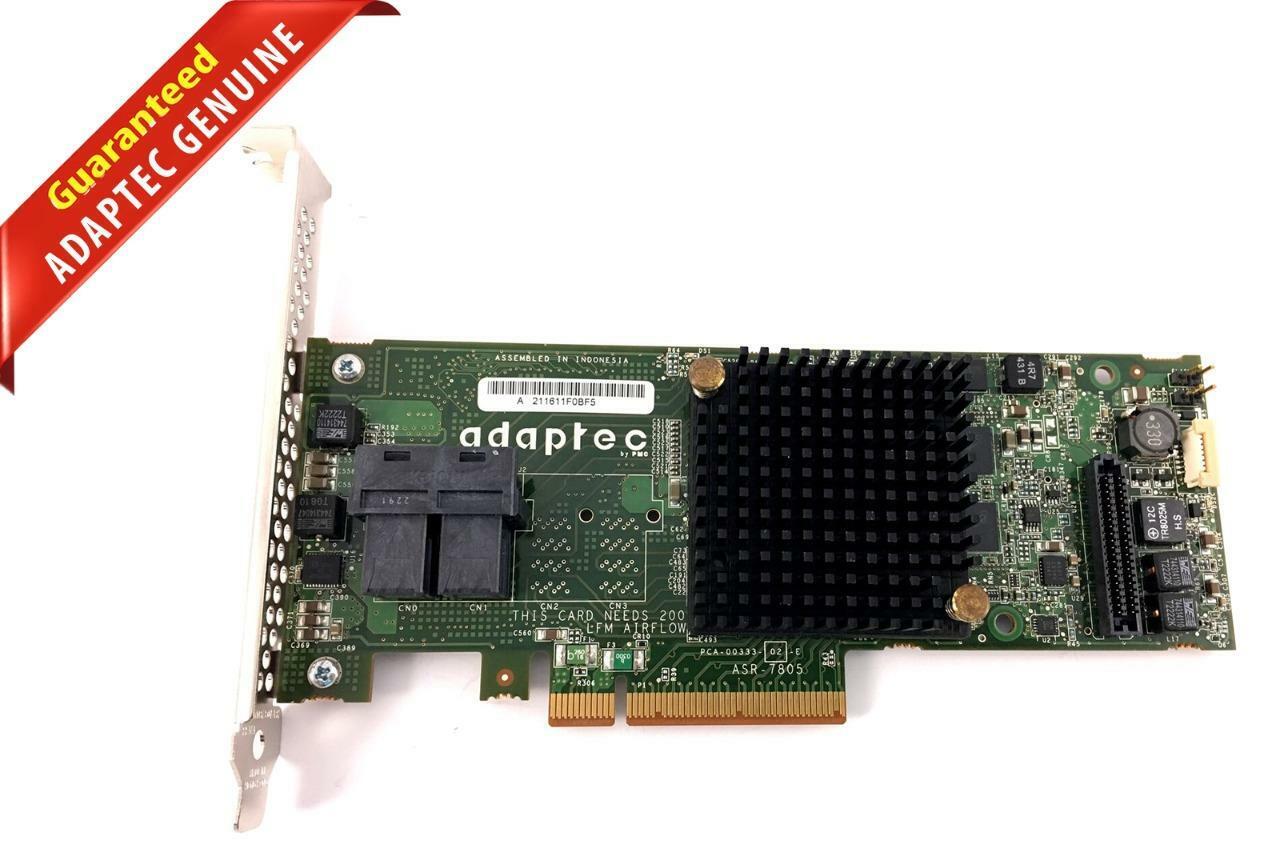 Adaptec - ASR-7805 6Gbs SAS- PCI EXPRESS 3.0 X8 -1GB Cache RAID Controller Card