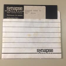 Vintage Synapse SHAMUS CASE II Demo 5.25â€� Floppy Disk picture