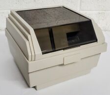 Vintage Fellowes 1980s Floppy Disk Media Organizer Storage Box picture