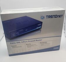 **NEW SEALED** TRENDnet TW100-BRF114 4-Port Cable DSL Firewall Router picture