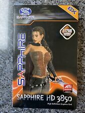 SAPPHIRE RADEON HD 3850 Graphics Card 8X AGP 512MB DDR3  Vintage/AGP High End picture