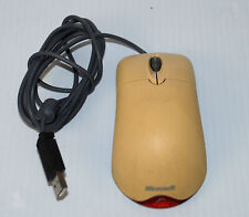 Vintage Microsoft Wheel Mouse Optical USB and PS/2 Compatible OEM X08-70400 picture