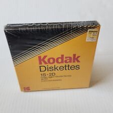 5-Pack Vintage Kodak Diskettes 2S 2D 5.25 5 1/4