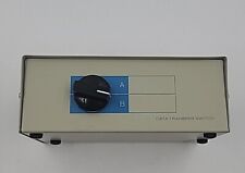 Vintage Data Transfer Switch Manual 3 Port Input-Output/ Computer Hardware  picture