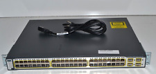 Cisco WS-C3750-48PS-S 48 Port PoE Switch picture