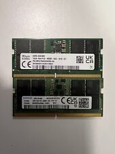Lot Of 2 DDR5 32GB (2 X 16GB) Laptop RAM picture