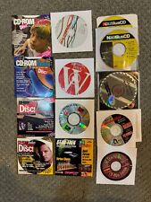 Lot of 13 Vintage CD-ROMs from Magazines such as CD-ROM Today picture