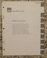 Vintage IBM 7094 Principles of Operation Systems Reference Library dated 1962 picture