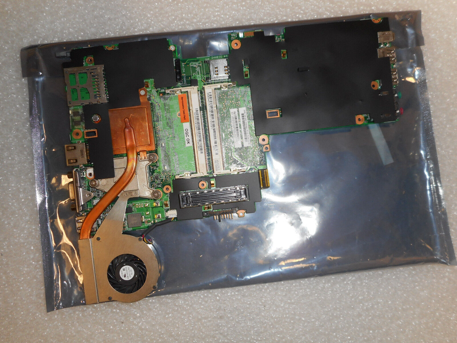 NEW ORIGINAL OEM IBM Lenovo Thinkpad X 61 System Board+HEAT SINK 60Y4026 