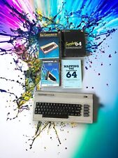 Commodore 64 Computer Keyboard, Untested With Books Vintage Computer Keyboard picture