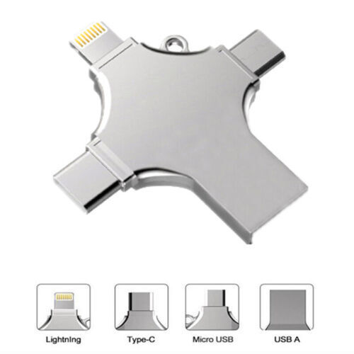 USB Flash Drive 256GB OTG U Disk For iPhone ipad For Type-C Samsung Android 1TB
