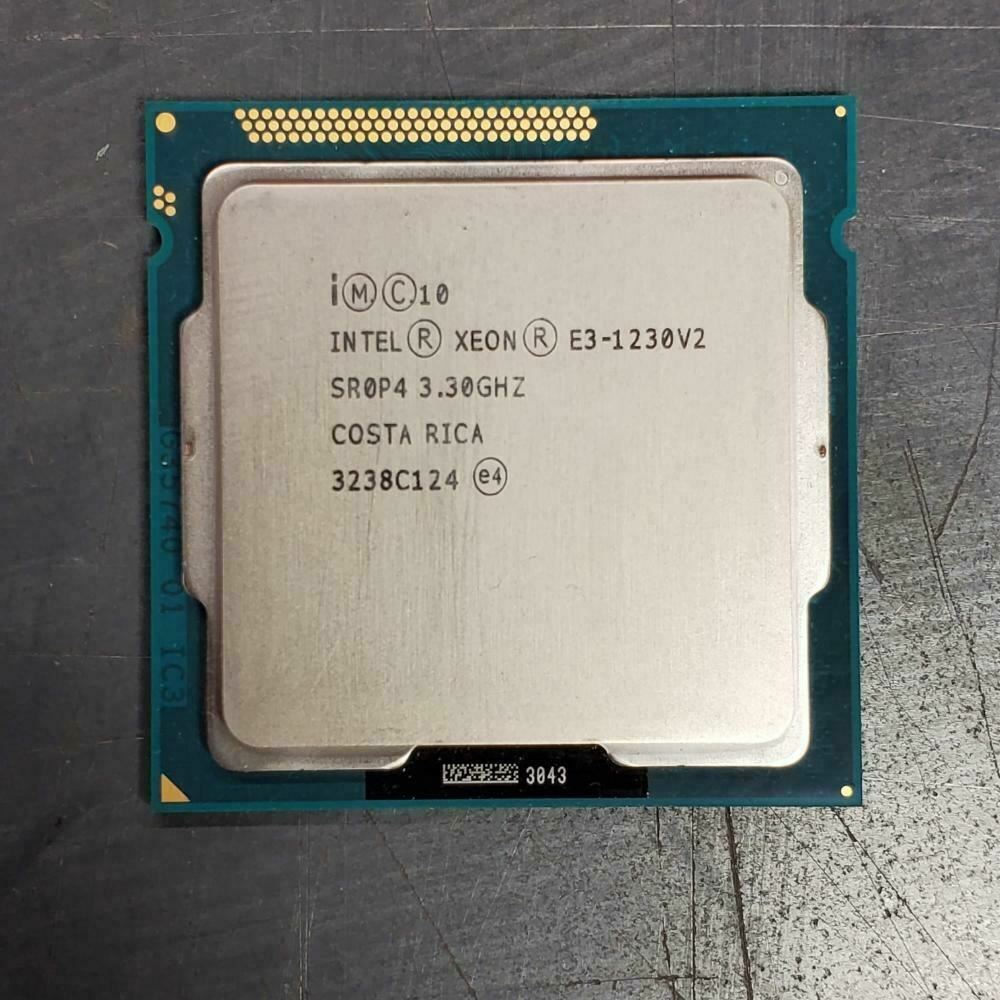 Intel Xeon E3-1230 V2 - 3.3 GHz (CM8063701098101) SR0P4 5 GT/s CPU Processor