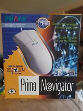 Vintage Primax Prima Navigator PS/2 Mouse NoS Rare HTF picture