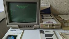 Complete working vintage commodore 128 computer system with original software  picture