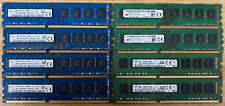 Lot of 8x 8GB Mixed Brands 2Rx8 PC3-12800U DDR3-1600 Desktop RAM 64GB Total picture