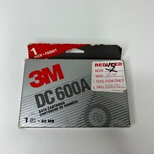 3M DC600A Vintage Data Cartridge Tape - 60MB - 620 ' - New in Box picture