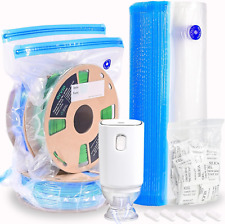 Filament Storage Bags Kit 66Pcs, 3D Printer Filament Storage 30 Bags Vacuum Seal picture