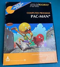 Atari 400/800 Computer Pac-Man Cartridge Game in Original box with Manual picture