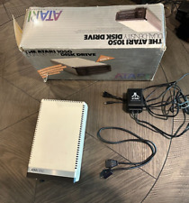 Vintage Atari 1050 Floppy Disk Drive w/ Power Supply and interface cord, tested  picture