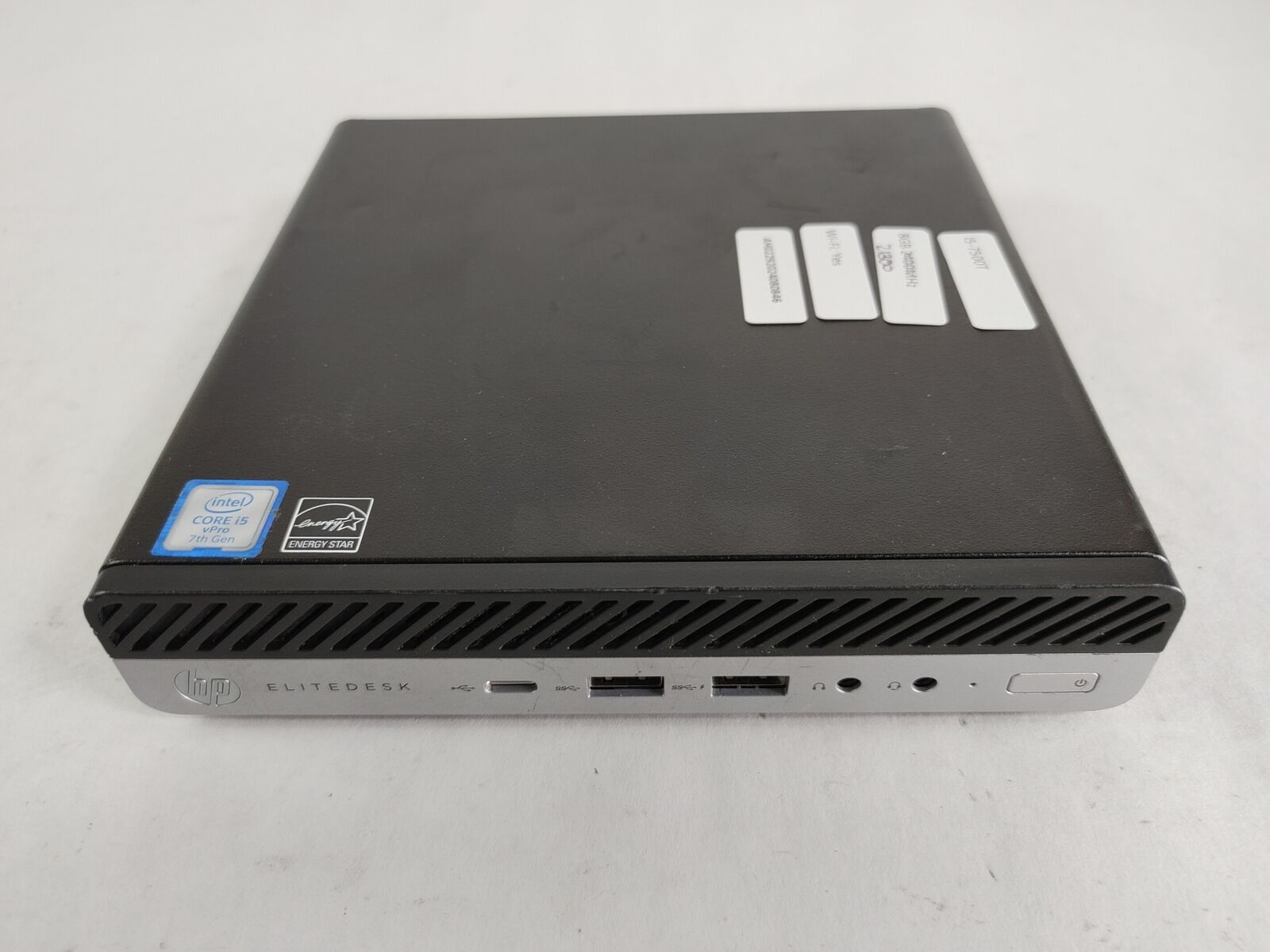 HP EliteDesk 800 G3 DM Core i5-7500T 2.70 GHz 8 GB DDR4 Desktop Mini No HDD