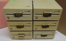Lot (6) Vintage Apple Model A9M0107 5.25 Floppy Drive. 5 Tested Good, 1 Part CMI picture