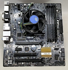ASUS Q170M-C Motherboard µATX LGA 1151 i5-6400@2.7GHz 8GB DDR4 + IO shield SL823 picture