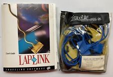 Vintage Lap Link Pro 4.0 Software & Cables for DOS 3.5