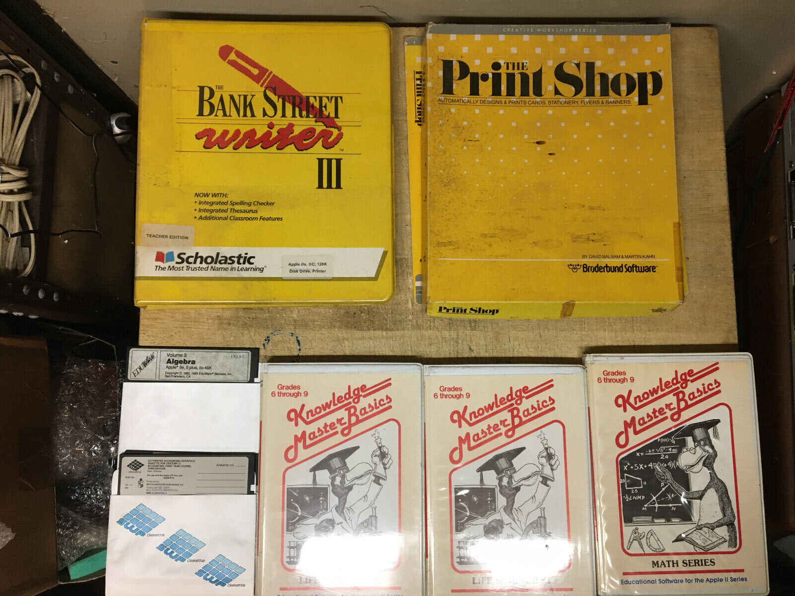 Apple II, IIe/IIc/IIGS Vintage Software