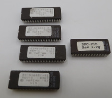Vintage Computer Chips Lot of 5 for Collecting or Scrap metals Untested DMC-210 picture