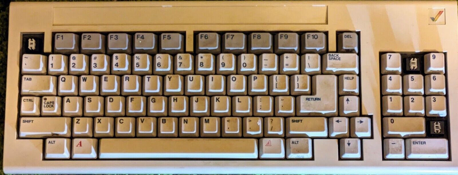 Vintage COMMODORE AMIGA A1000 Keyboard & Mouse Untested - As Is - Parts & Repair
