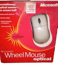 Microsoft Vintage Revolutionary Optical Sensor Wheel Mouse Optical New Sealed picture