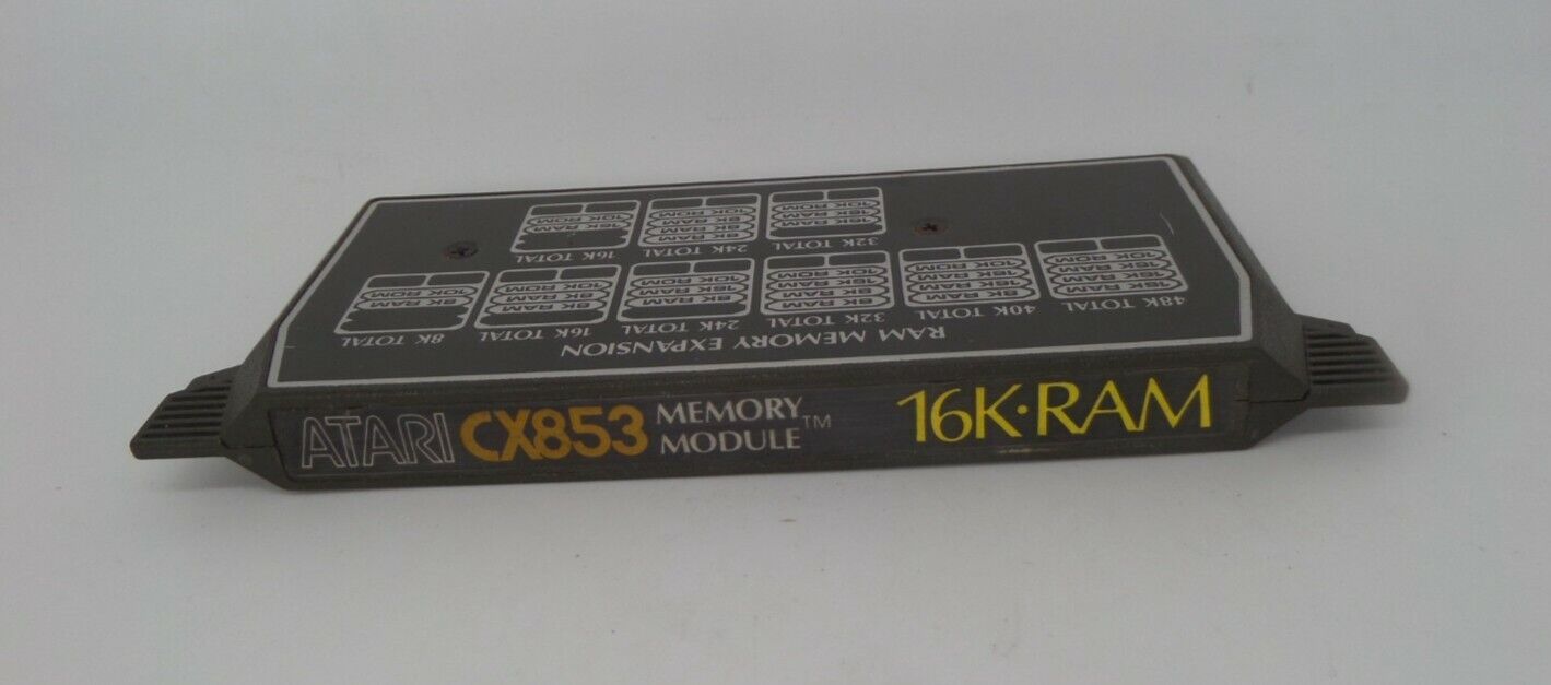 ATARI CX853 MEMORY MODULE 16K RAM Excellent Condition Untested Sold As Is 