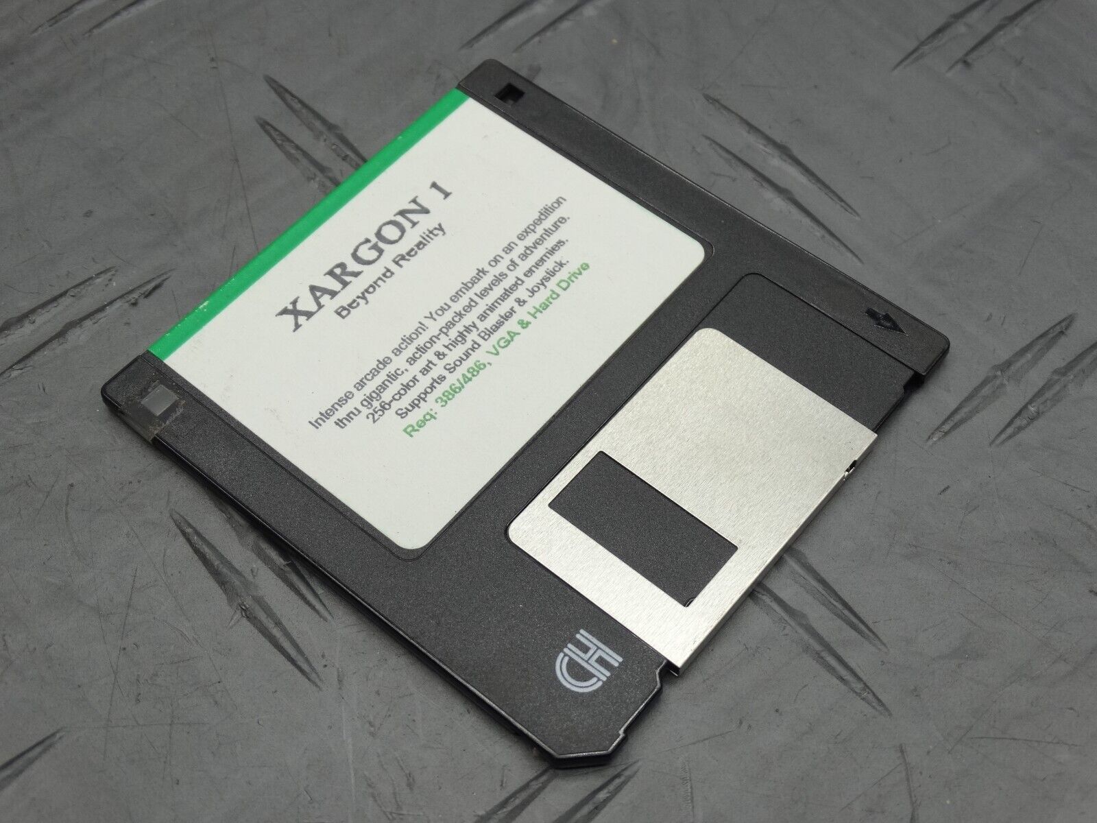 Xargon 1 Beyond Reality RARE Game Floppy 3.5” Floppy Mainframe Collection