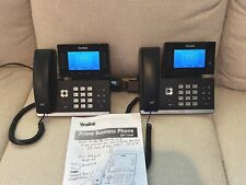 2X Yealink T54W IP Phone, 16 VoIP . 4.3-Inch Color DisplayW/ POWER CORDS picture