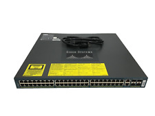 Cisco WS-C4948-E Catalyst Enterprise 48Port Switch AC PWR-C49-300AC WS-X4991 FAN picture