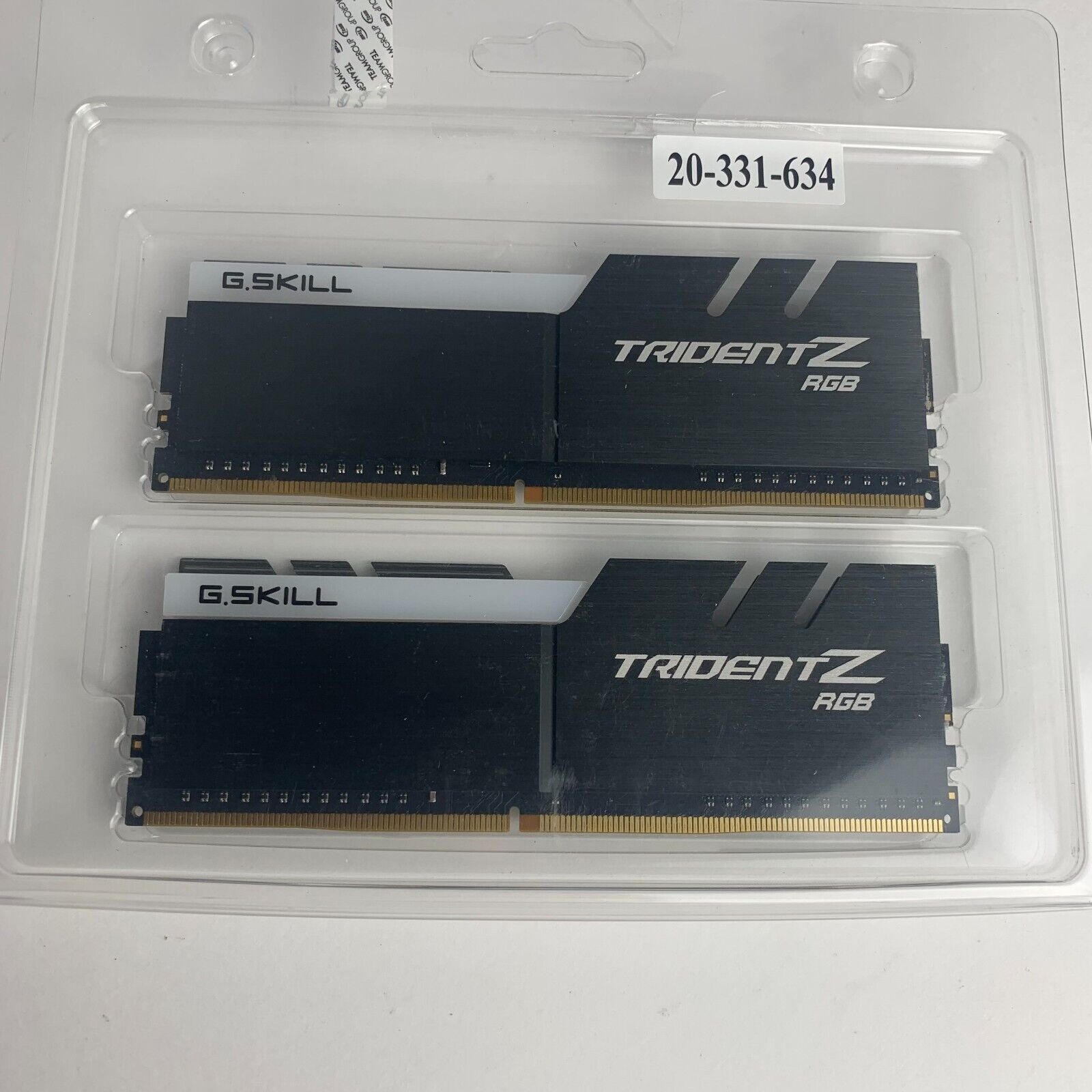G.SKILL Trident Z RGB 32GB (2 x 16GB) DDR4 3600 PC4-28800 CL16-18 288-Pin PC RAM