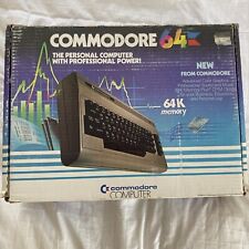 Commodore 64 Original Box Only Retro Vintage computer video game system 80s picture