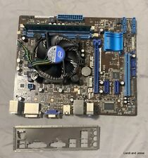 ASUS PBH61-M LE/CSM Motherboard Intel LGA1155 DDR3 w/ IO Plate, CPU And 4GB ram picture