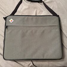 Vintage Apple Computer Case Laptop Messenger Padded Bag 80s Rainbow Logo picture