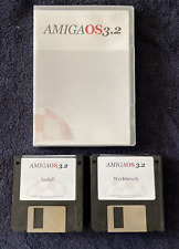 AmigaOS 3.2 For Amiga Computers With Install CD & 3.5