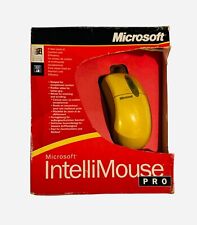 VINTAGE ORIGINAL MICROSOFT INTELLIMOUSE PRO MOUSE BOXED USED UNTESTED picture