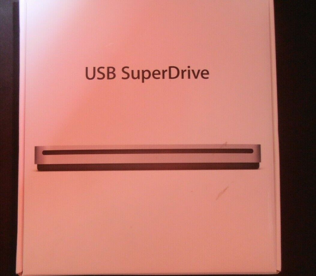 Apple OEM MD564LL/A External USB SuperDrive A1379 For Desktop & Laptop Computers