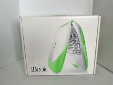Vintage Apple Lime iBook G3 466 MHz Special Edition Clamshell in Box NICE picture
