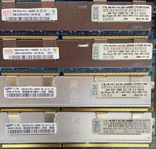Lot of 16 X 8GB 2Rx4 PC3-10600R Mixed SERVER RAM 128 Total picture
