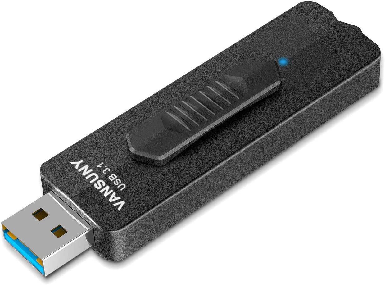 USB 3.1 Flash Drive 256GB, 400Mb/S Super Speed Flash Drive, USB 3.1 Gen 2 Solid 