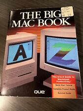 The Big Mac Book Apple Macintosh 1st edition vintage computer book fat mac SE picture