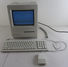 NICE Vintage Apple Macintosh Classic M0420 w/ Keyboard & Mouse Boots Up picture