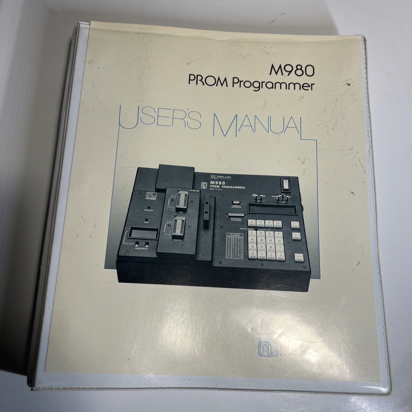 Vintage Pro-Log M980 Prom Programmer USERS MANUAL